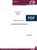 Fundamentos de Mercadotecnia 3er Cuatrimestre Unadm