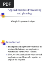 Multiple Regression