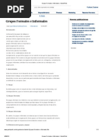 Grupos Formales e Informales  _ GestioPolis