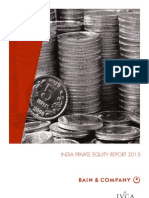 BAIN REPORT India Private Equity Report 2013