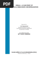 Download Kerala  A Case Study of Classical Democratic Decentralisation  by K Rajasekharan SN15262844 doc pdf