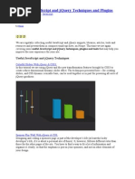 Useful Javascript and Jquery Techniques