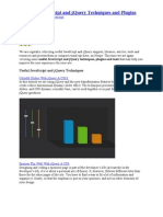 Useful Javascript and Jquery Techniques