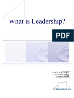 What Is Leadership?