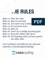 Case Cycling - The Rules