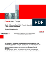 Overview of Oracle Project Billing