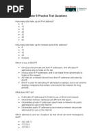 CCNA1 Chap6 Practice Testquestions