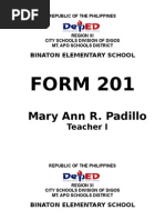 Form 201 Files