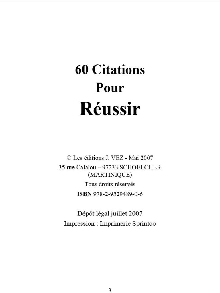 60 Citations Pour Reussir Bonheur Developpement Personnel