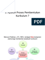 (KUM 3) Apakah Proses Pembentukan Kurikulum