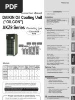 Download Manual-DAIKIN Oil Cooling Unit AKZ9 Series__AKZ9 Manual_English PIM00318_A by Zoran Vujadinovic SN152671017 doc pdf