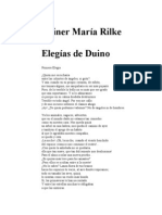 Rilke Rainer Maria - Elegias de Duino