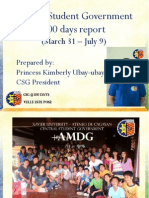 CSG 100 Days Report
