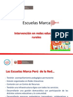 Presentación Redes Rurales de Escuelas Marca Perú