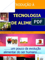 Hiostoria Da Tecnologoia Dos Alimentosintroducao