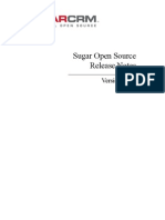 Sugar CRM OpenSource 4.5.1