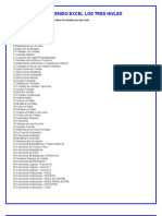 Contenido Excel Los Tres Nivles