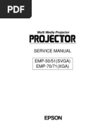 Service Manual Epson EMP 50 51 EMP 70 71