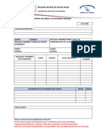 S.C - F - 005 Formato Control de Horas y Actividades Semanal