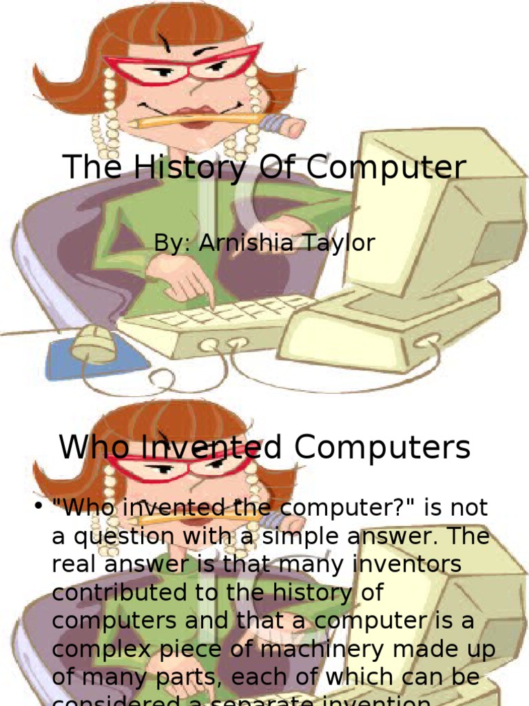 History and Invention of Computers | PDF | History | Young Adult