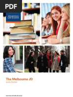 University of Melbourne JD Brochure