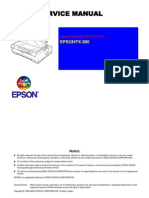 Epson FX-980 Service Manual