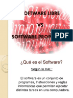Sofware Libre y Propietario