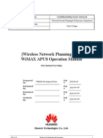 WiMAX APUS 1.7.3 Operation Manual 20100506