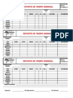 001 - Fad-Rts-001 Reporte Tiempo Semanal