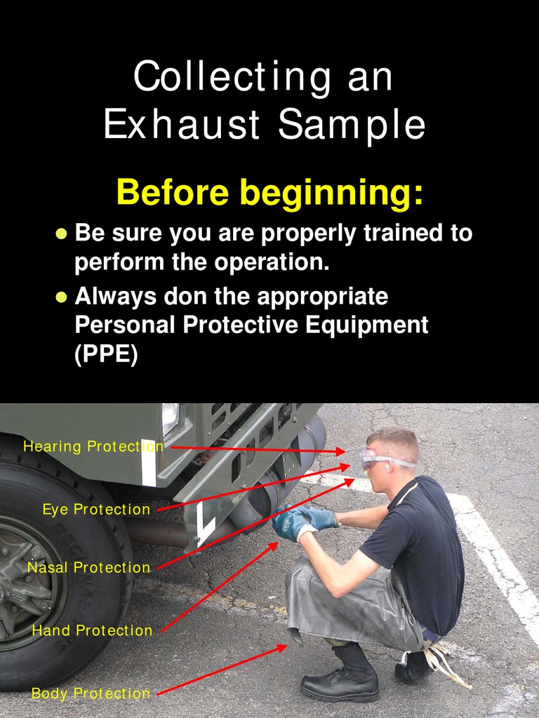 Safe Exhaust Sample Collection Guide | PDF