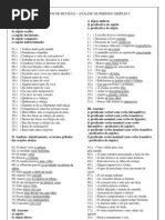 Exercícios de Revisão - Análise de Períod o Simples I