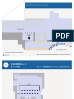 Terminal 1 Arrivals: Hyatt Representative Location Map