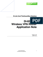 D-Link Wireless VPN Router DI 824-VUP & GreenBow IPSec VPN Client Software Configuration