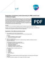 Cito Ipma Explanation of Proficiency Levels