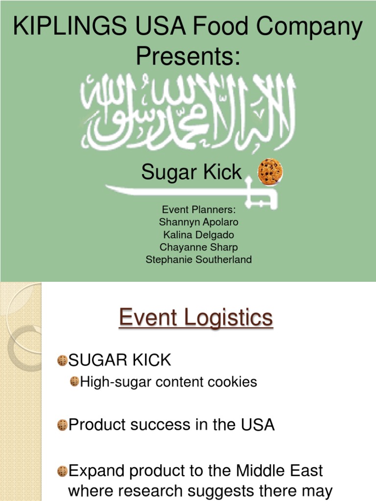 KIPLINGS USA Food Company Presents Sugar Kick PDF Saudi Arabia
