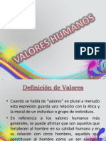 Valores Humanos