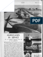 Hurricanes in Service: No. I N (Fighter) Squadron Shows Off Its New Equipment