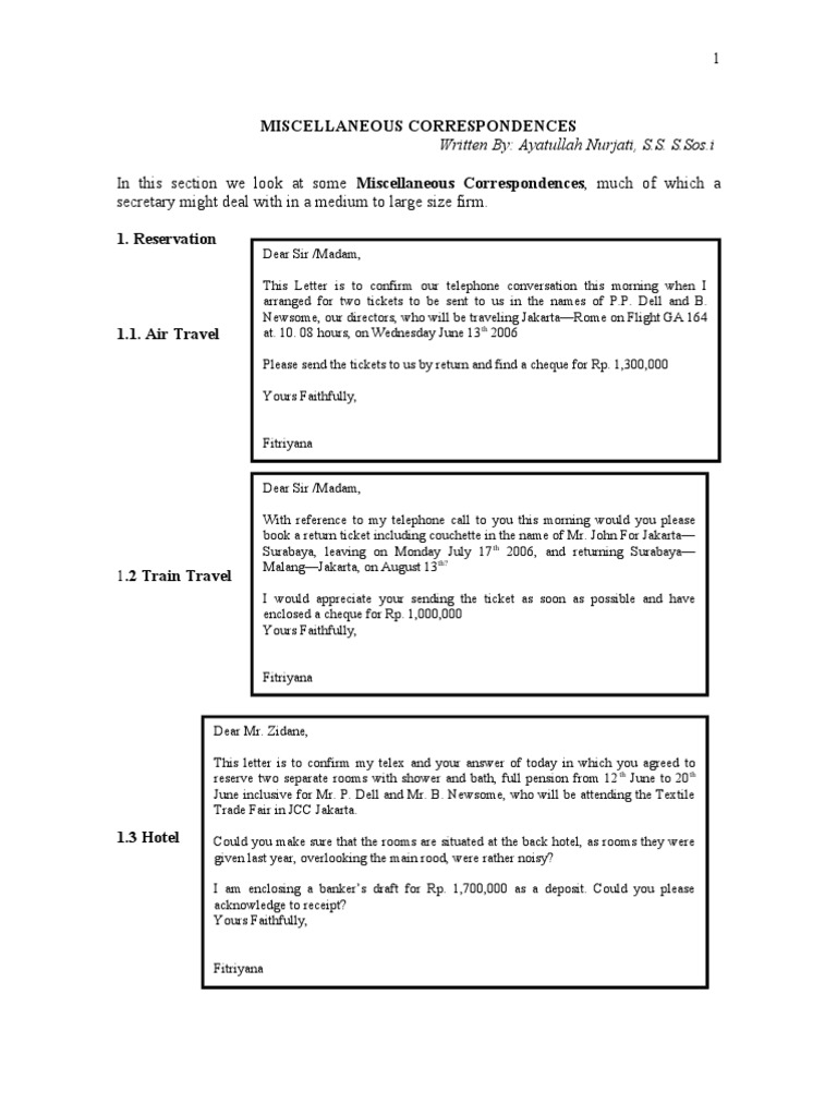 Correspondence Guidelines by Nurjati | PDF | Norway | Scandinavia