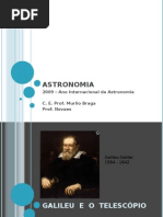 Astronomia - apresentação