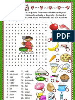 Food Word Search