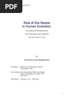 Download Role of the Master in Human Evolution by SRCM eBooks SN15280340 doc pdf