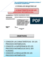 Exposicion Metabolismop Bioquimica