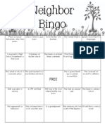 Neighbor Bingo Rev