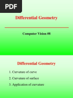 Differential Geometry: Computer Vision #8