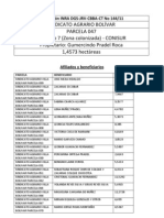 Lista Sindicato Bolivar Donde Gumercindo Pradel Pertence