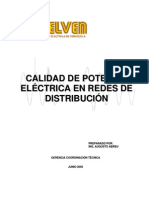 Manual de Calidad de Potencia Eléctrica en Redes de Distribución