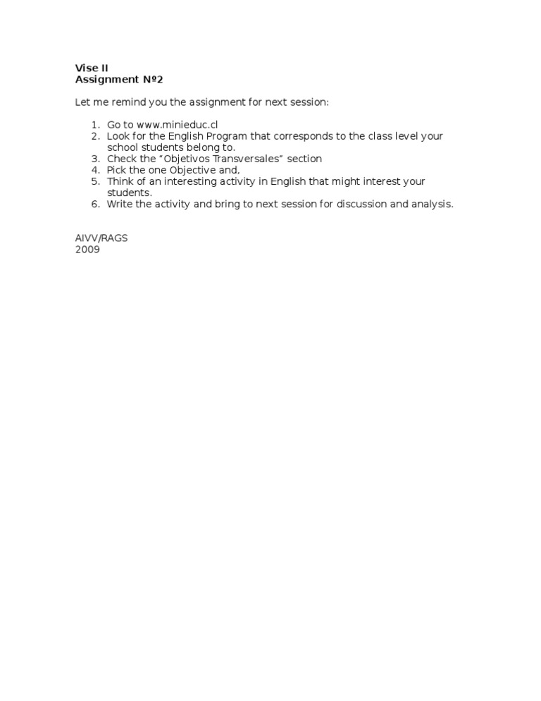 Assignment Nº2 | PDF