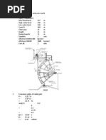 Fixed Wheel Roller Gate Design Calculations | PDF | Strength Of ...