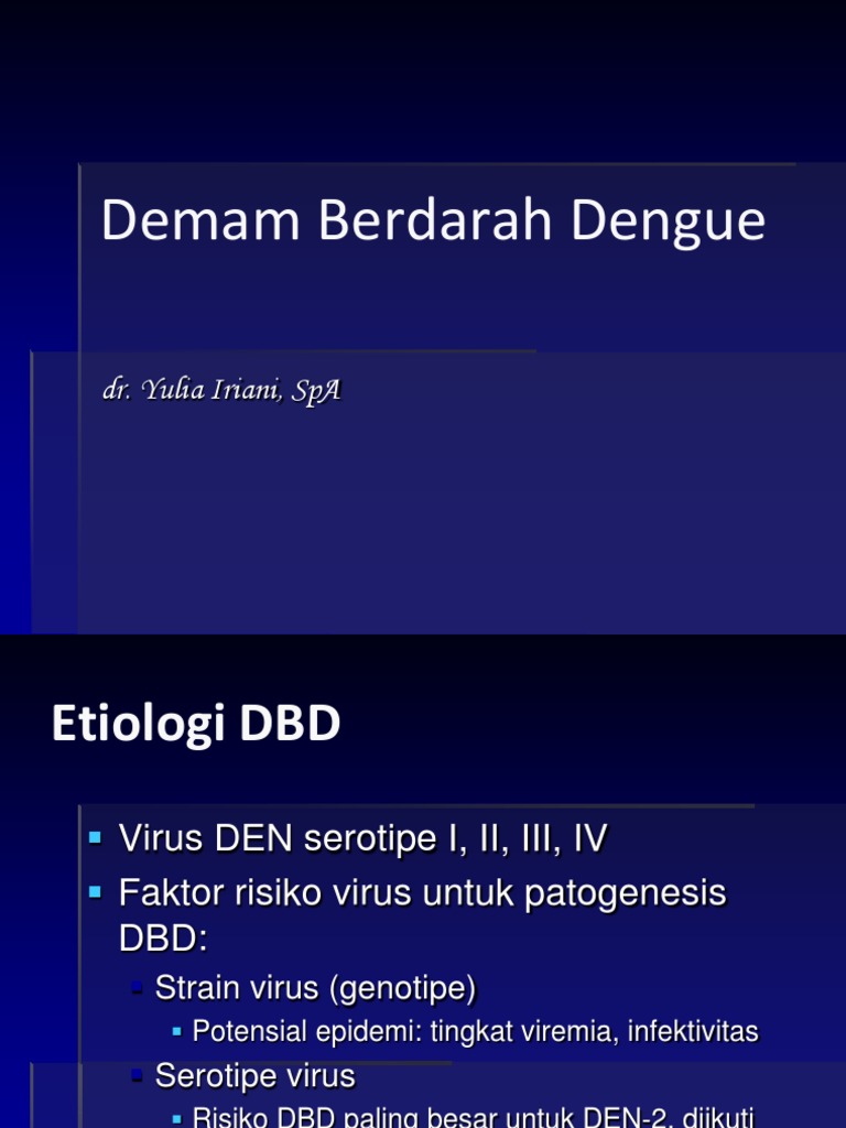 Dr. Yulia Iriani, DHF Anak PDF