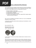 Historia y evolución del Peso Mexicano